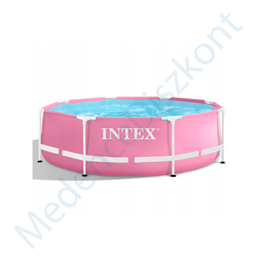 INTEX Metal medence, rózsaszín #28290