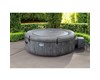 INTEX PureSPA Greywood Deluxe jacuzzi 6 személyes kerek 216 x 71 cm szürke / fehér #28442