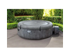 INTEX PureSPA Greywood Deluxe jacuzzi 4 személyes kerek 196 x 71 cm szürke / fehér #28440