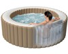 INTEX PureSPA Sahara Tan jacuzzi 6 személyes kerek 216 x 71 cm bézs / fehér #28428